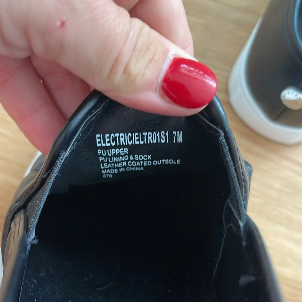 Steve Madden Women's Shoes Steve Madden ECENTRCQ Slip On Sneaker Size 7 Black - Picture 5 of 7
